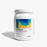 A jar of Earthfusion plant protein, vanilla flavor.